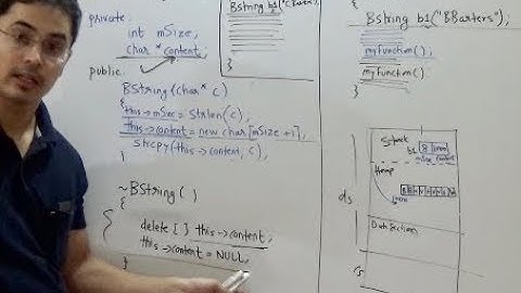 Destructor in C++ (Episode 7)