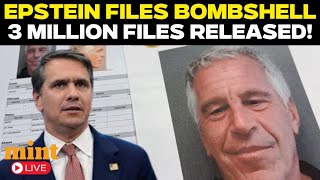 LIVE | DOJ Releases Over 3 Million Jeffrey Epstein Files in Major Disclosure | Trump | US News LIVE