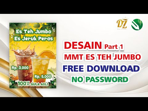 Desain Banner Es Teh Jumbo 3000