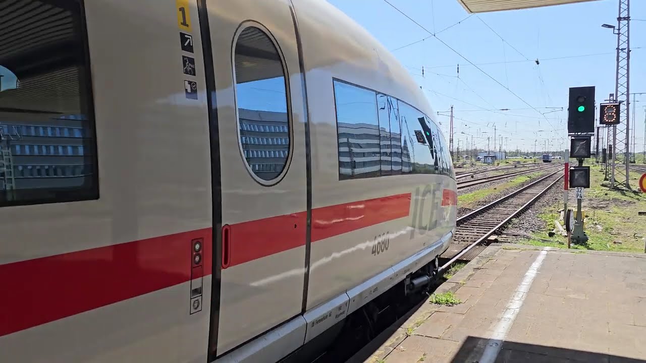 Abfahrt/Departure Br 406 (ICE 3M)+403