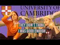 I Changed Cambridge degree AND proved the Man wrong