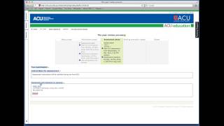 LEO 'Workshop' activity - The peer review process (evaluating)
