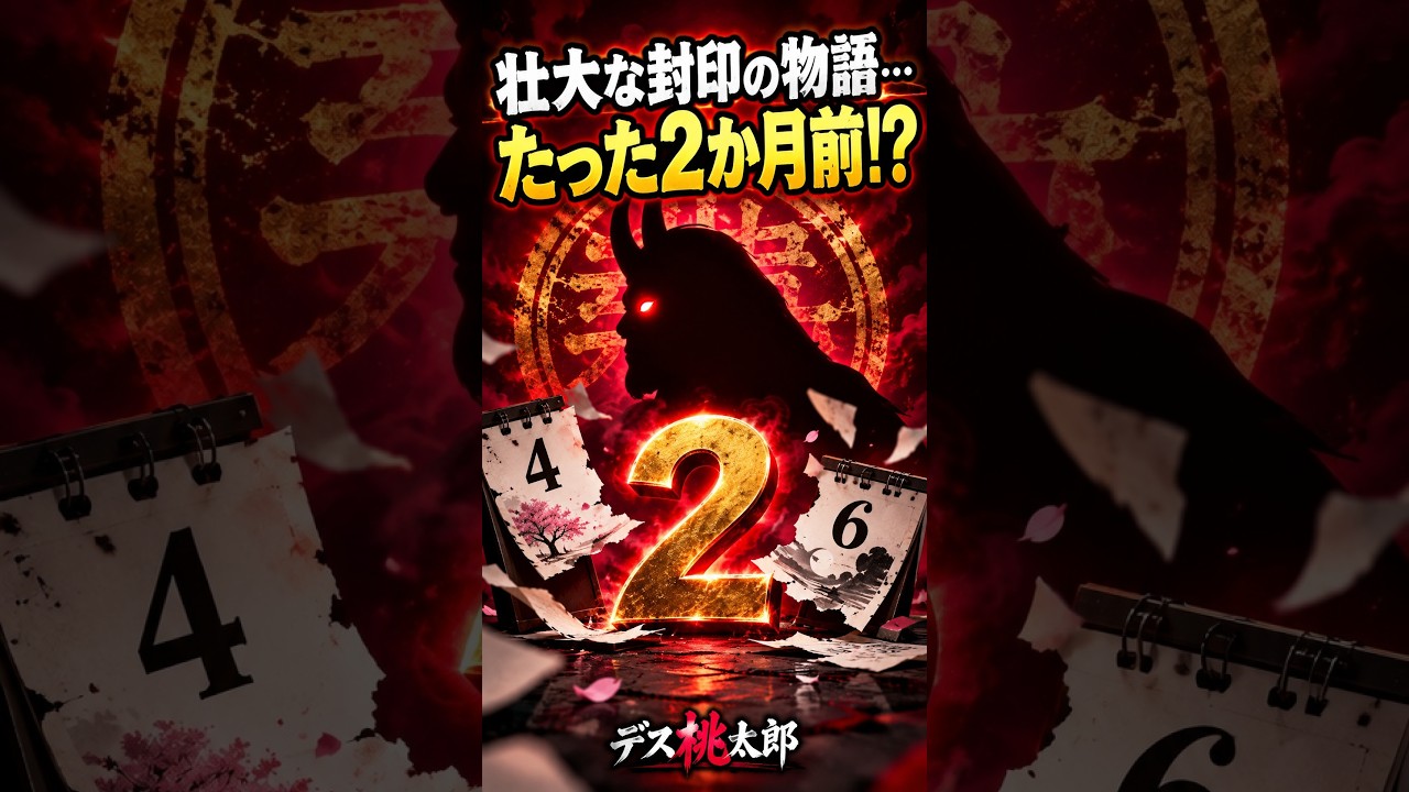 世界を救った壮大な昔話…と思ったら、たった2か月前!?【デス桃太郎】#shorts