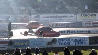 Fiat 126 Drag Race Santa Pod