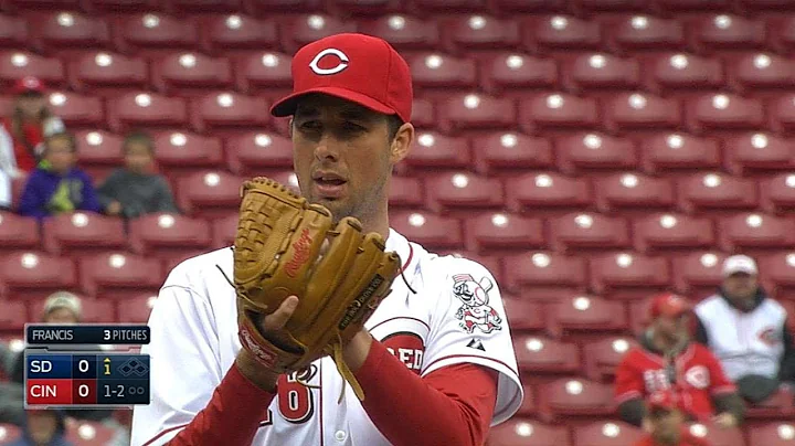 SD@CIN: Francis pitches five innings in 2014 debut