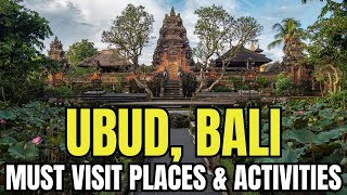 Download Lagu 10 Must Visit Places \u0026 Activities in Ubud, Bali | Ubud Travel Guide 2026 MP3