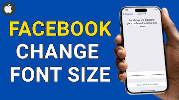 How to Change Font Size in Facebook App On iPhone (2025) | Adjust Font Size In Facebook App