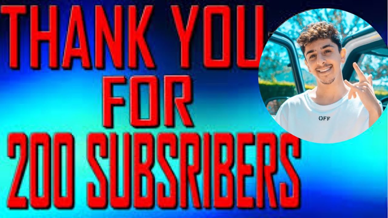 THANK YOU FOR 200 SUBSCRIBERS! + Faze Rug’s Inspirational Speech! *Emotional* YouTube