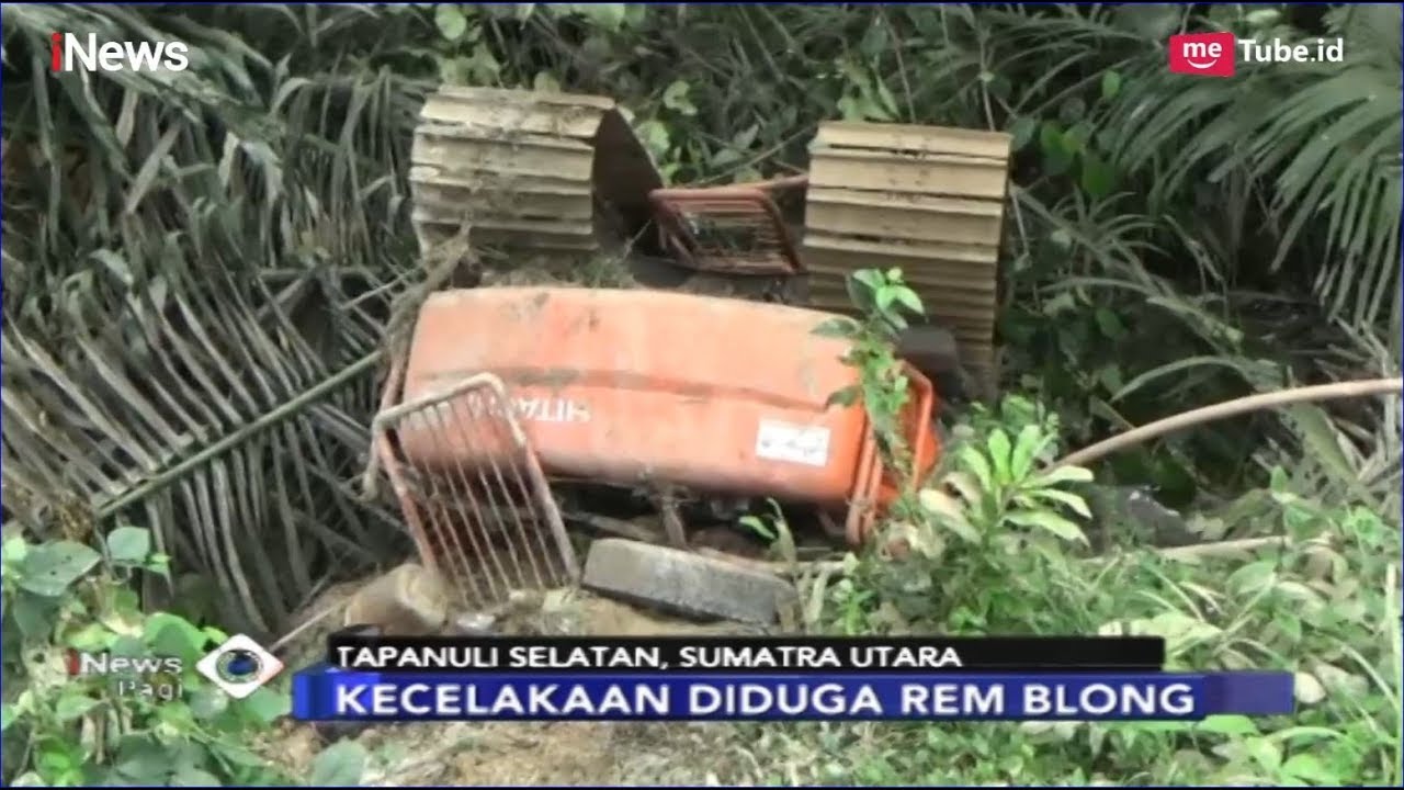 Truk Pengangkut Alat Berat Terjun ke Jurang di Tapanuli Selatan, Sopir Tewas - iNews Pagi 04/04