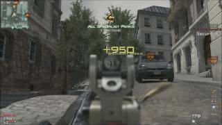 *SOLO* 92 Second Moab vs Invisible Cheater - CoD: MW3