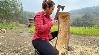 How To Make A Wooden Feeder For Pigs Pick Vegetables To Make Melons Take Care Of Pets Ep 24