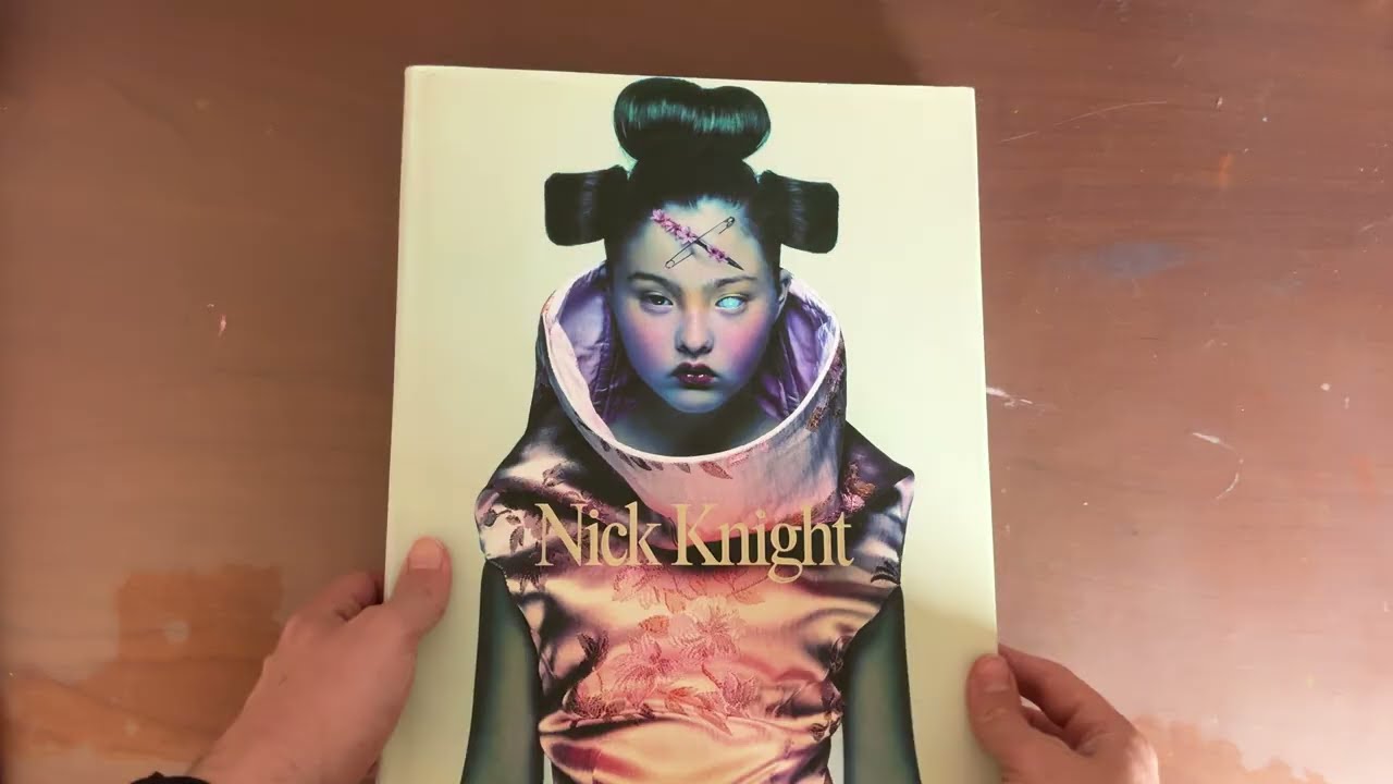 Nick Knight アートブック Book FLIP THROUGH - Nick Knight. FASHION BOOK - YouTube