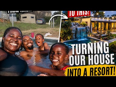 WE’RE TURNING OUR HOME INTO A RESORT! 😳😋🇿🇼||Zimbabwe