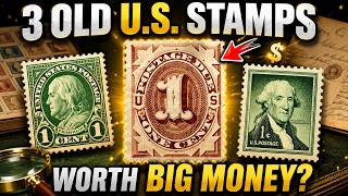 👉 I Found 3 Old U.S. Stamps in a Collection… Are They Worth Big Money 🇺🇸💰