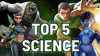 Top 5 Champions Per Class - Science Class | Marvel Contest of Champions