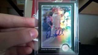 2010 bowman jumbo box break recap HOT BOX!!! HUGE HIT!!!