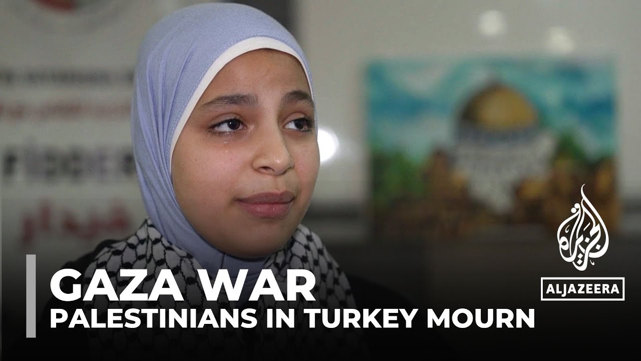 حرب غزة: الفلسطينيون النازحون في تركيا ينوحون مع استمرار الحرب