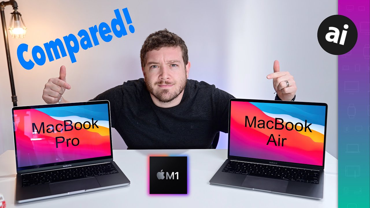Specs Compared! Apple's M1 13" MacBook Air VS M1 13" MacBook Pro! Both w/ Apple Silicon!