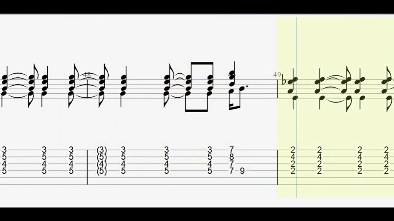 Billie Eilish: bad guy with full tablature/sheet music for solo fingerstyle guitar