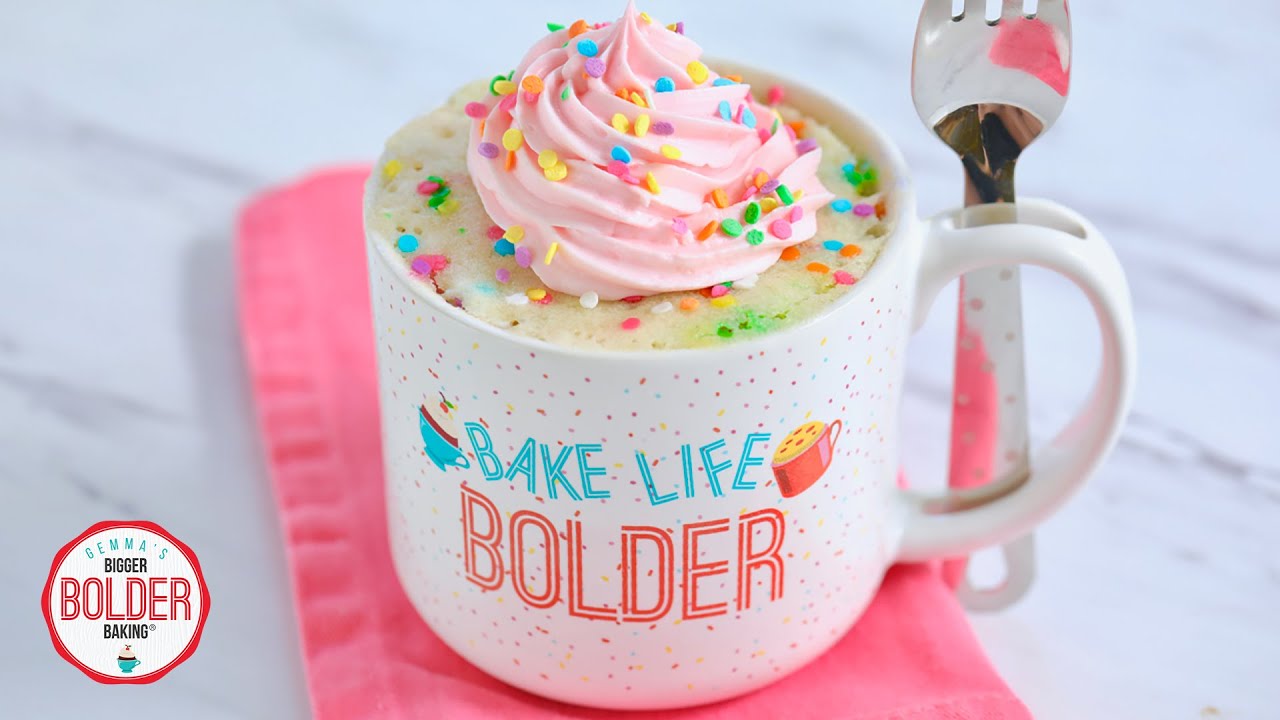 Make the Best-Ever Vanilla Mug Cake in Less Than 5 Minutes #WithMe