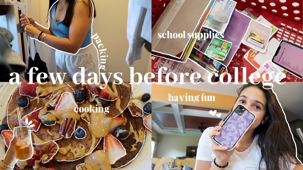 a few days before college - YouTube