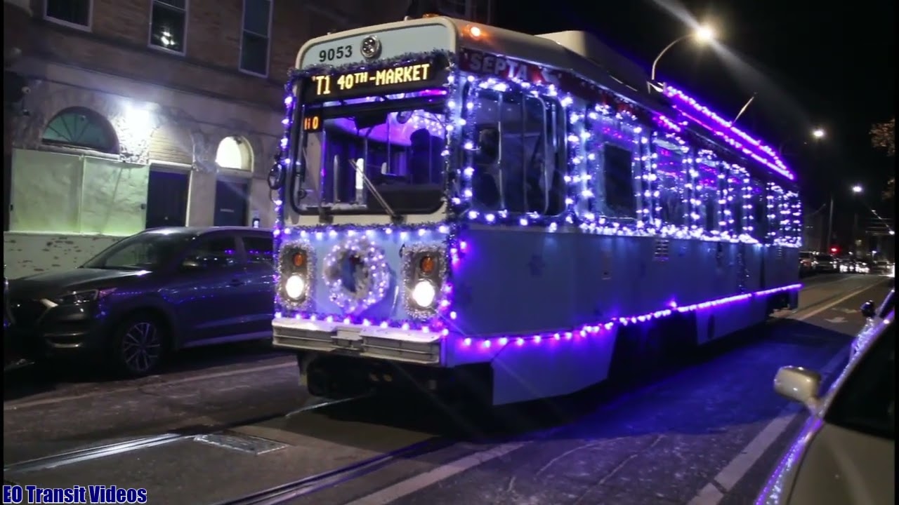 SEPTA Christmas Holiday Jolly Trolley 2025