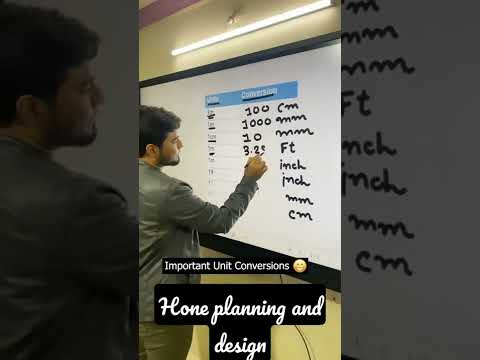 Important Unit conversions
