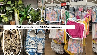 $3.00 Walmart clearance and Walmart fake plants this week 😳