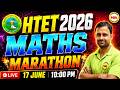 HTET 2026 🔥 Maths Marathon 😱 | Complete Maths Revision 💯 | PRT • TGT • PGT | Sonu Sir