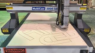 2012 Multicam 3000 Series CNC Router, 4 x 8
Specifications and pricing for this machine can be seen at http://www.theequipmenthub.com. Do a search on our website search bar to find this specific machine. The Equipment Hub is a leading used metalworking machine tool dealer. We specialize in CNC and fabrication machine tool sales. We look forward to doing business with you! 2012 Multicam 3000 Series CNC Router, 4 x 8
