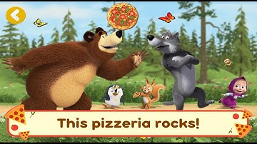 Masha and the Bear Pizzeria Game (iOS, Android)🍕Make pizza-Masha and the Bear Gameplay Walkthrough