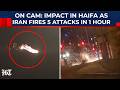 On Cam Missile Hits Israel S Haifa As Iran Fires 5 Attack Waves In 1 Hr Mojtaba Revenge Strike 66