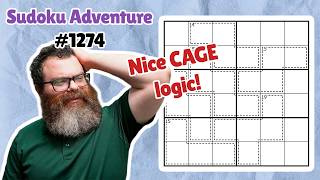 Sudoku Adventure #1274 - Bent Cages by Strosahl
