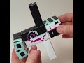 TikTok Man 3D-игрушка из бумаги в стиле игры Майнкрафт