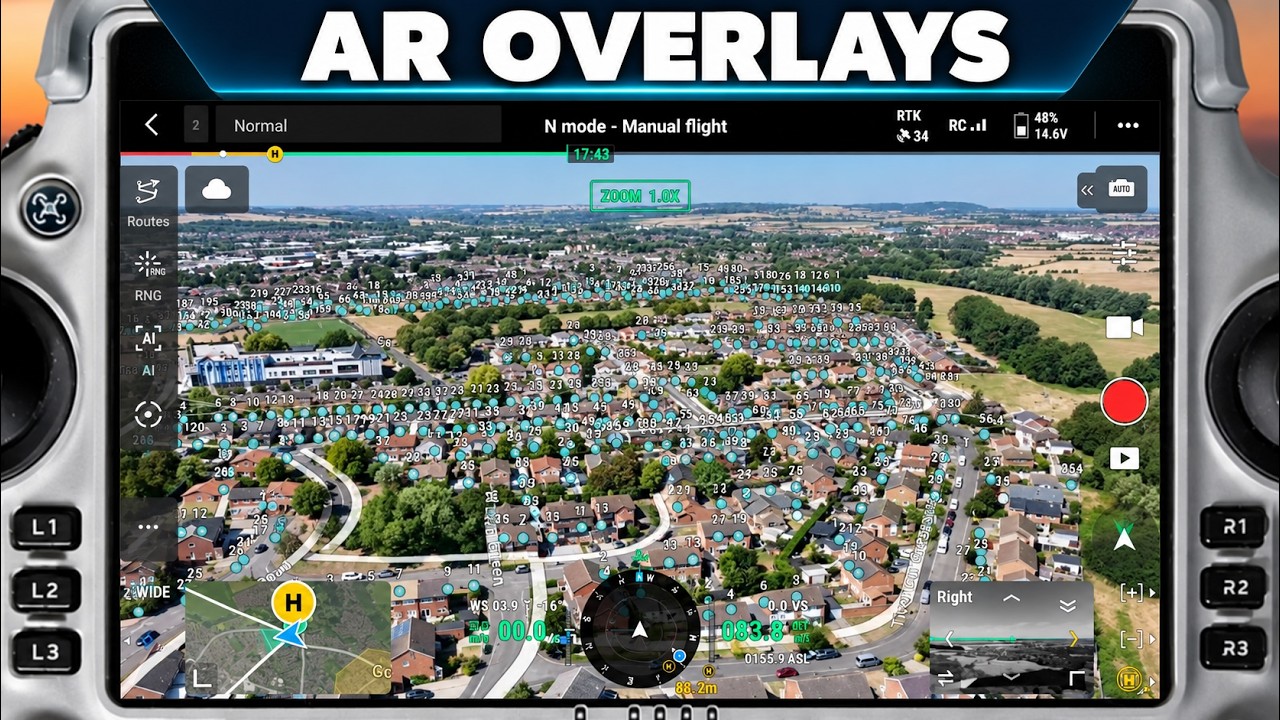 DJI RC Plus 2: Augmented Reality on the Matrice 4E