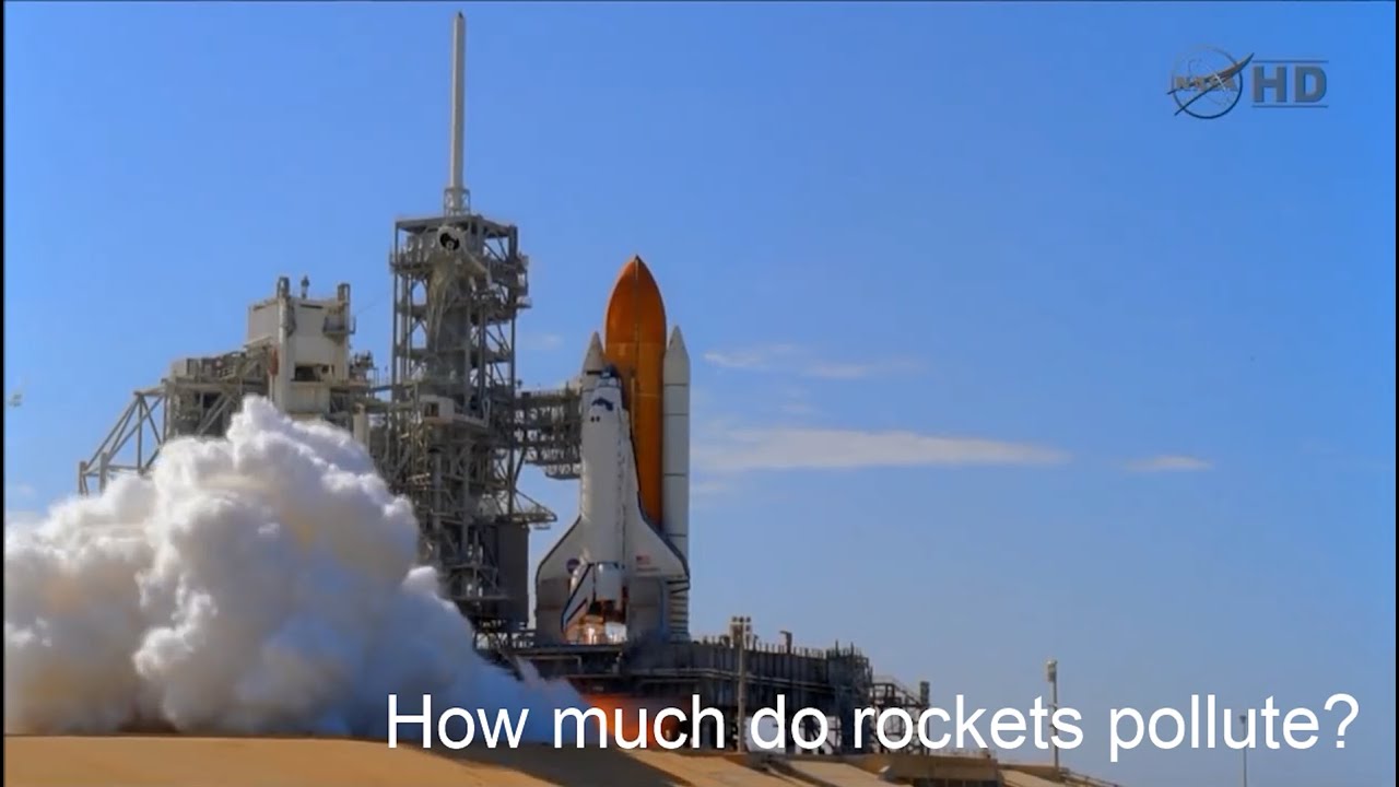How much do rockets pollute - YouTube