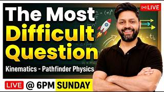 Motion in One Dimension | Can You Solve This Olympiad Level Problem?