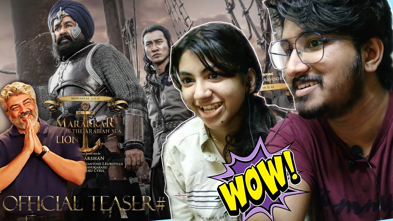 Marakkar: Lion of the Arabian Sea Official Teaser 01 | Mohanlal | Priyadarshan | Reaction !!