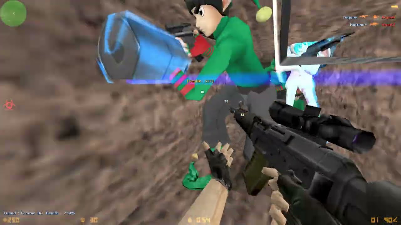 Counter-Strike: Zombie Plague Mod - zm_base_wooden - 32/32 Players