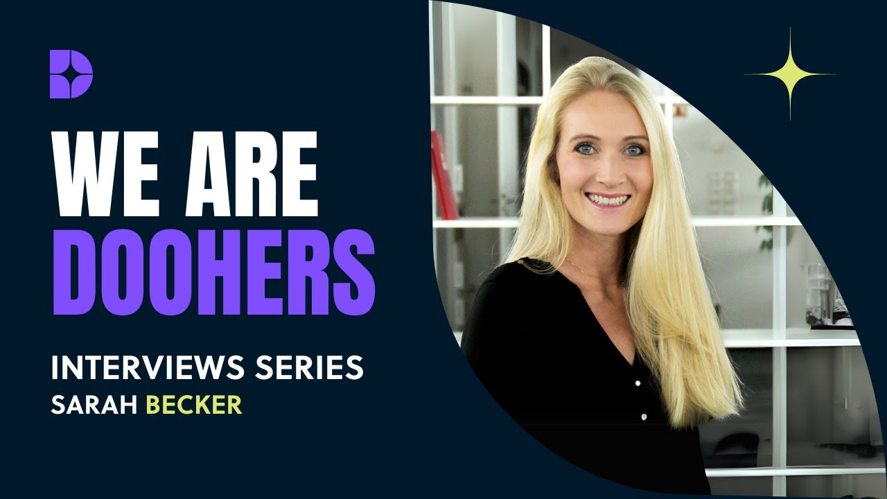 Sarah R Becker #WeAreDOOHers | Interview with Sarah BECKER - YouTube