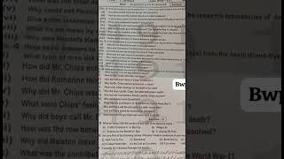 12th class English paper 2026 bahawalpur
