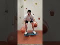 Record-Breaking basketball bounces on a balance board 🤯