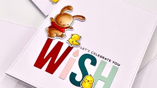 BIRTHDAY CARDS: MFT - Hunny Bunny & Wish