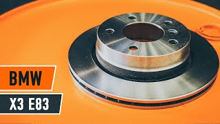 Instruções em vídeo para o seu BMW X3