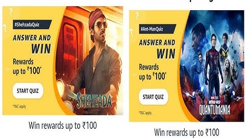 Amazon Funzone Quiz Answers Today|4 February 2023 | Daily Quiz Time