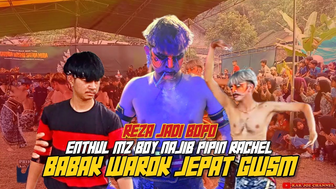 🔴 VIRAL ||HAMPIR GEGER || REZA JADI BOPO || MAS BOY ENTHUL NAJIB RACHEL || BABAK NJEPAT WAROK GWSM