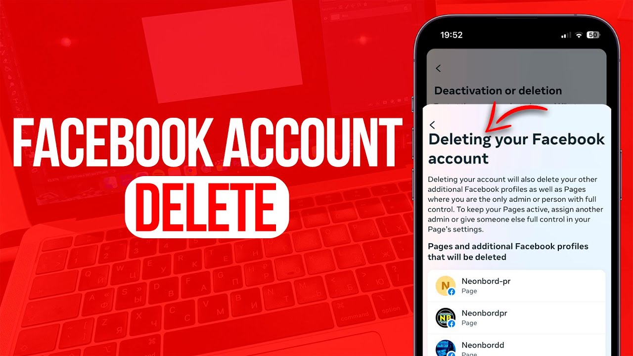 How To Remove Facebook Account Full Guide YouTube