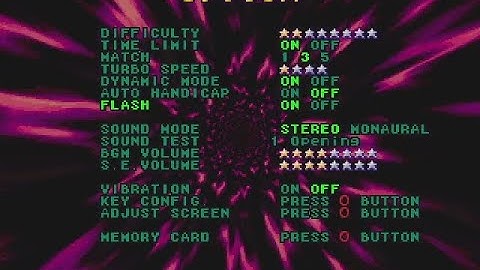 Marvel VS Capcom PSX Unused Flash Mode