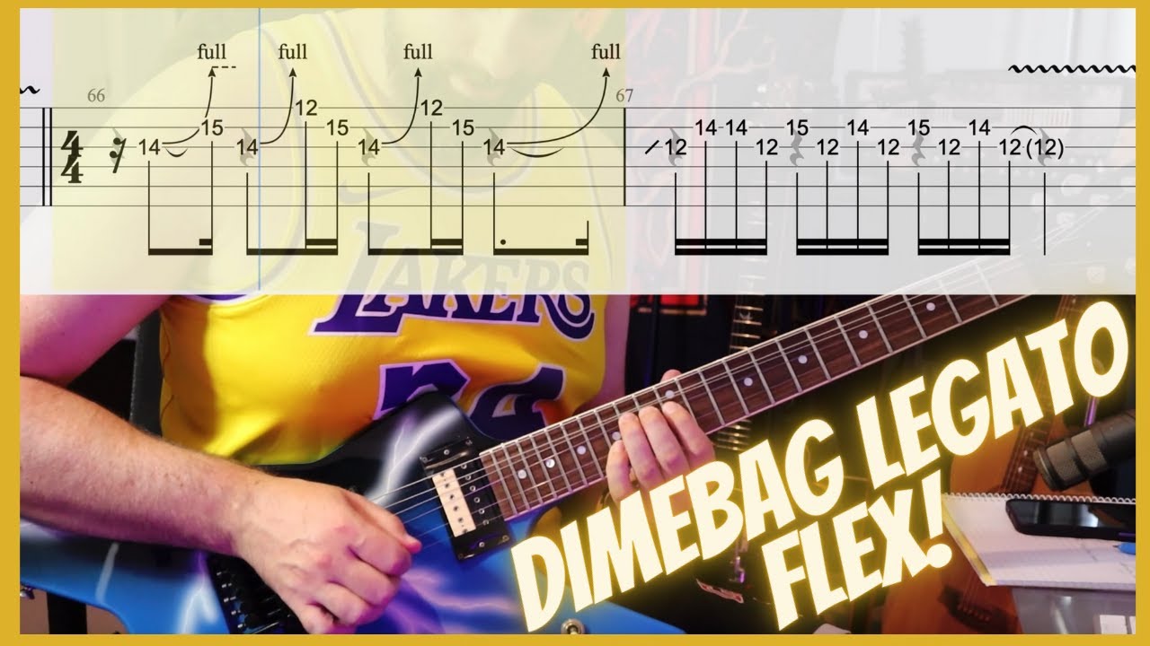 I'm Broken Guitar Solo - Pantera | Dimebag Darrell (with Guitar