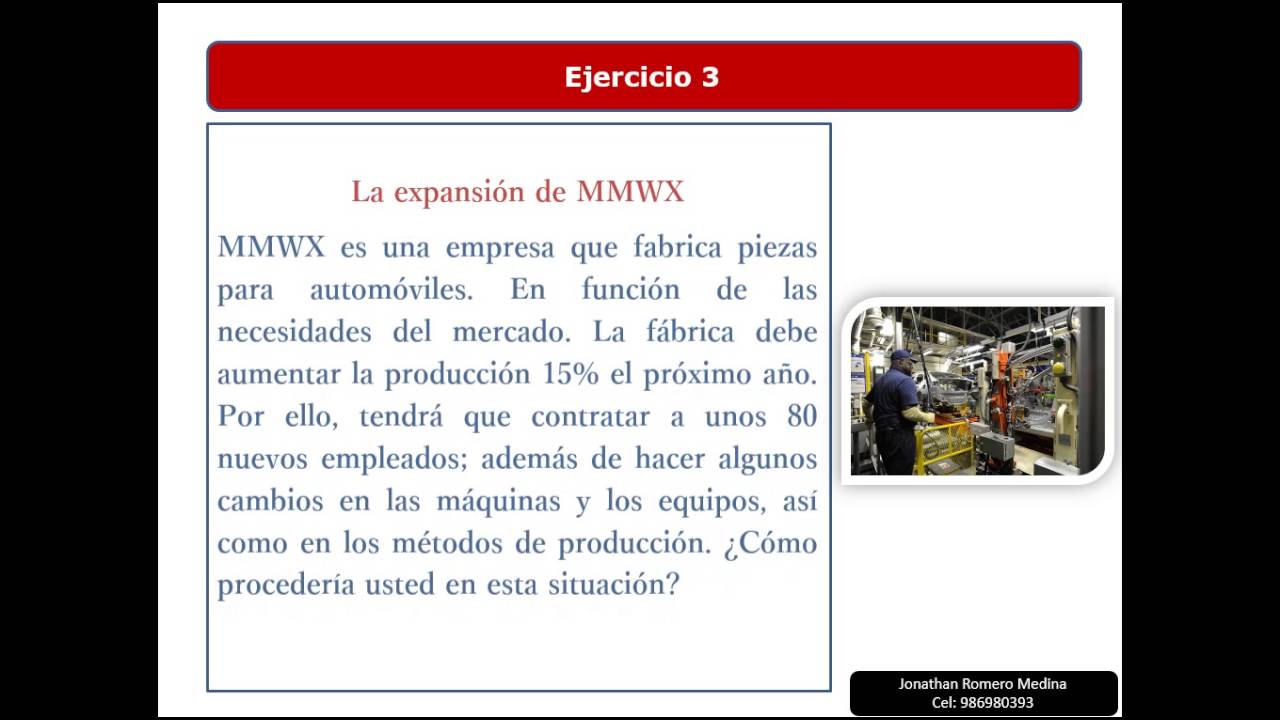 4.3. Ejercicios de Administración Científica YouTube